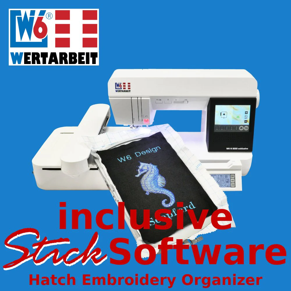 W6 Nähmaschine N 8000 Exklusive - Image 4