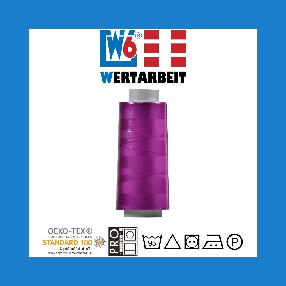 W6 Overlockgarn und Coverlockgarn (2.500 m) - Image 34