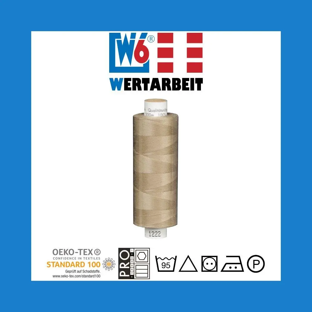 W6 Qualitätsnähgarn (500 m) - Image 18