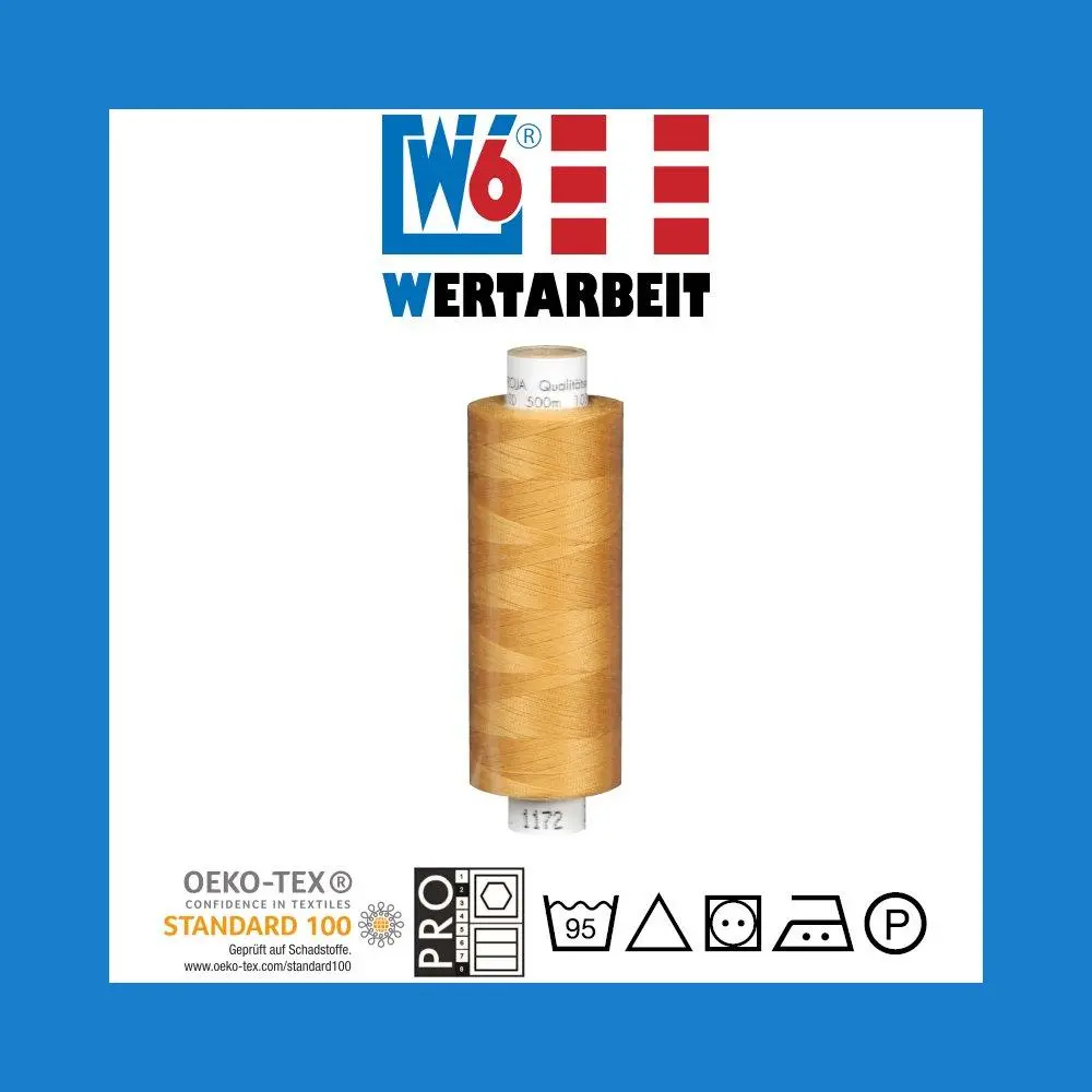 W6 Qualitätsnähgarn (500 m) - Image 28