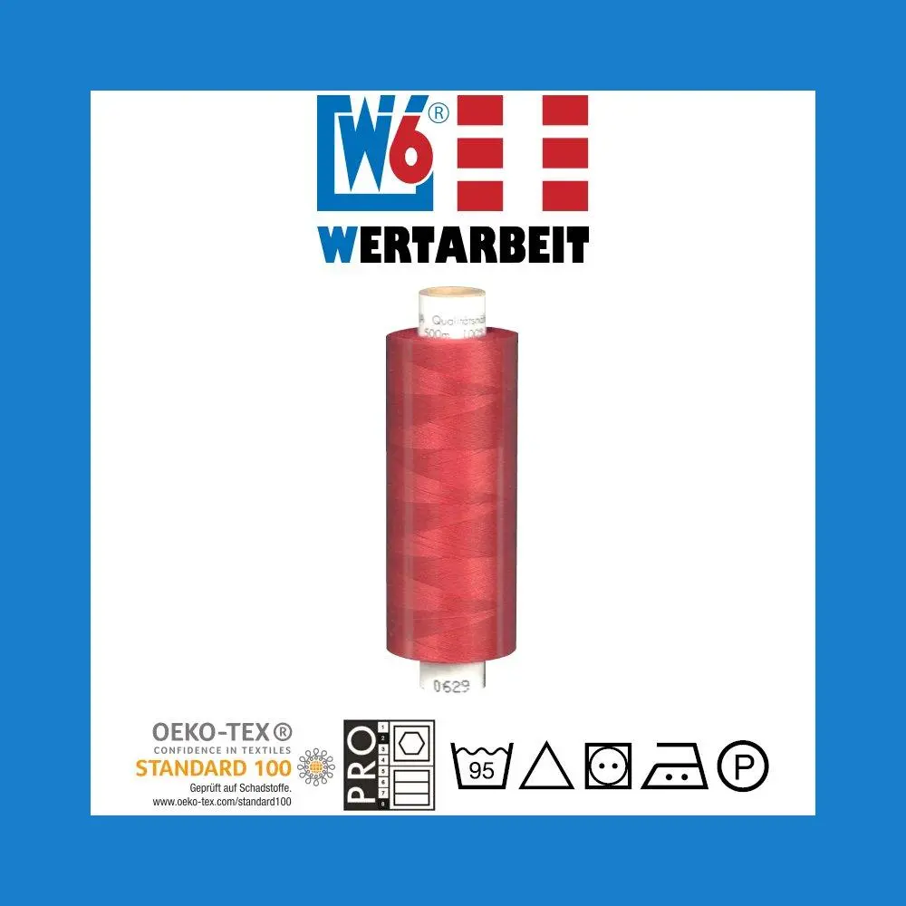 W6 Qualitätsnähgarn (500 m) - Image 4