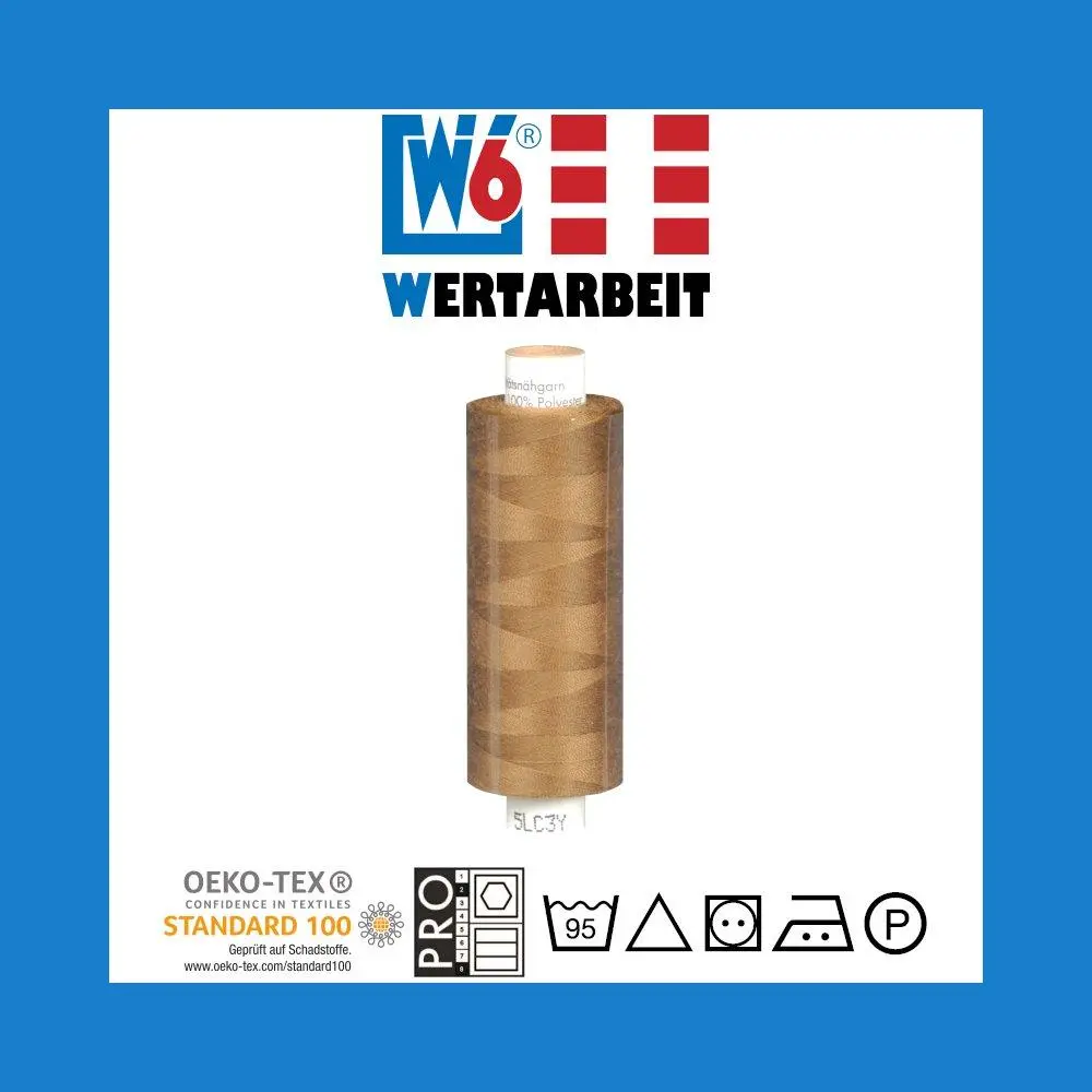 W6 Qualitätsnähgarn (500 m) - Image 6