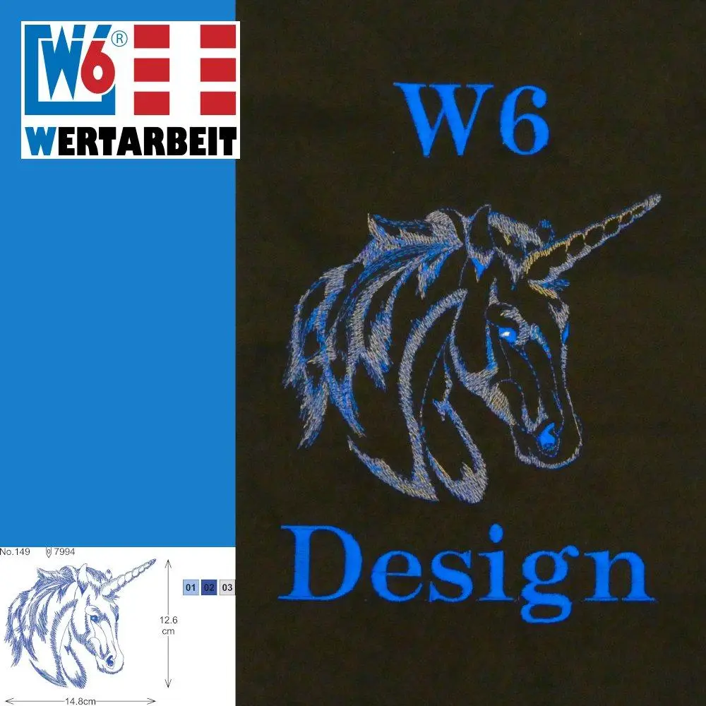 W6 Stickmaschinen Ersatzstickfuß EU2 / EU5 / EU7 - Image 4